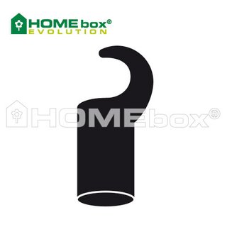 Homebox Spare Parts Haken kurz 16mm (Box a 4 Stck)