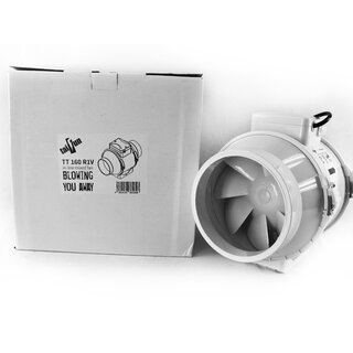Taifun 2 Speed Inline Ventilator 405/520m/h 160mm Flansch B-Ware