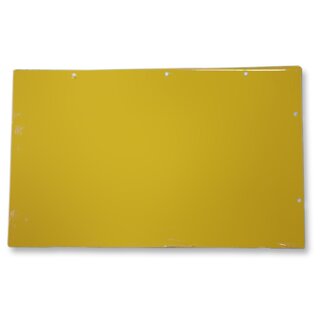 Gelbtafel 12x5 cm, 10 Stck